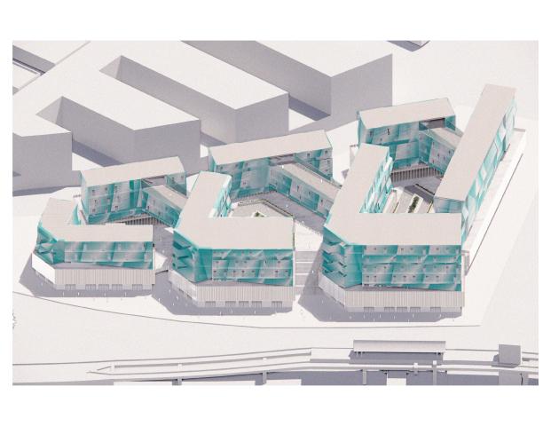 Housing the Unhoused by Elena Frost, Paulina Gallegos, and Abigail Winfield